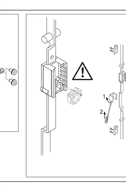 schneider施耐德transformation of inserts of locks of PLM PLA